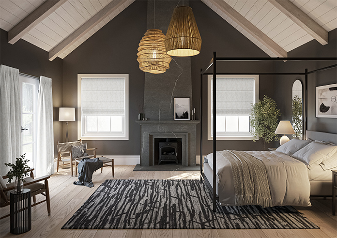 Symphony, Glaze - Twist&Fit Roman Blind - Image 8